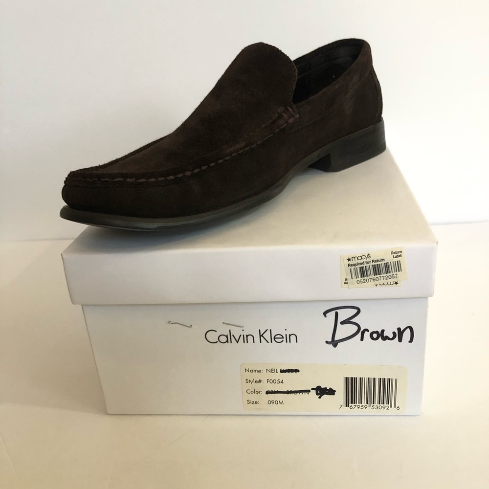 Calvin Klein Neil Suede Loafer (Men)